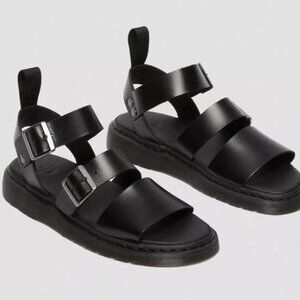 Dr Marten Gryphon Brando Leather Gladiator Sandals